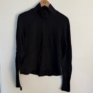 Lululemon Cold Weather Run Top - 10 - Black